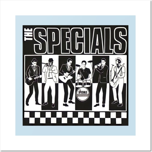 The specials t-shirt Wall Art by Ucup stores